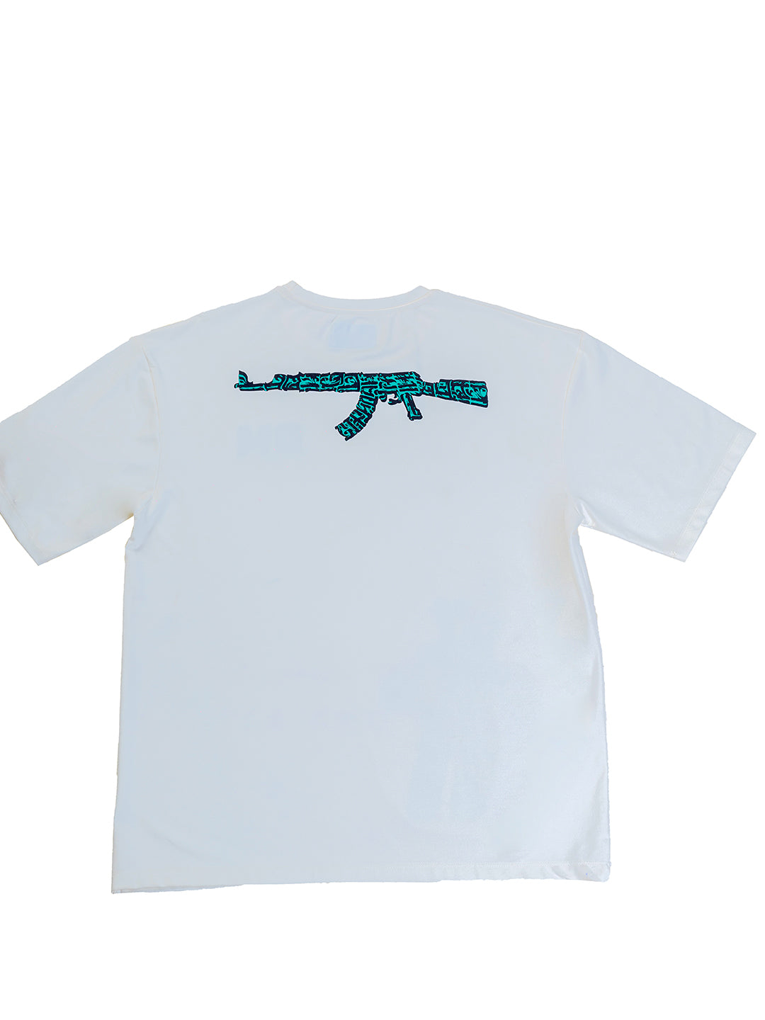 AK-47 T-Shirt In White (Unisex)